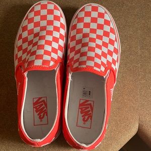 Womens hot pink vans